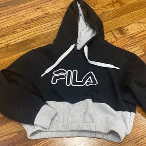 Fila cropped hoody